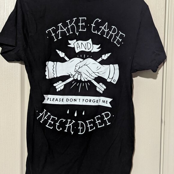 Neck Deep Losing Teeth Lyrics Shirt Size S - Picture 3 of 3